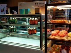 面包甜点陈列柜-奈雪的茶(金鹰广场店)
