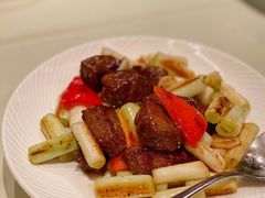 黑椒牛肉粒-利苑酒家(华熙国际店)