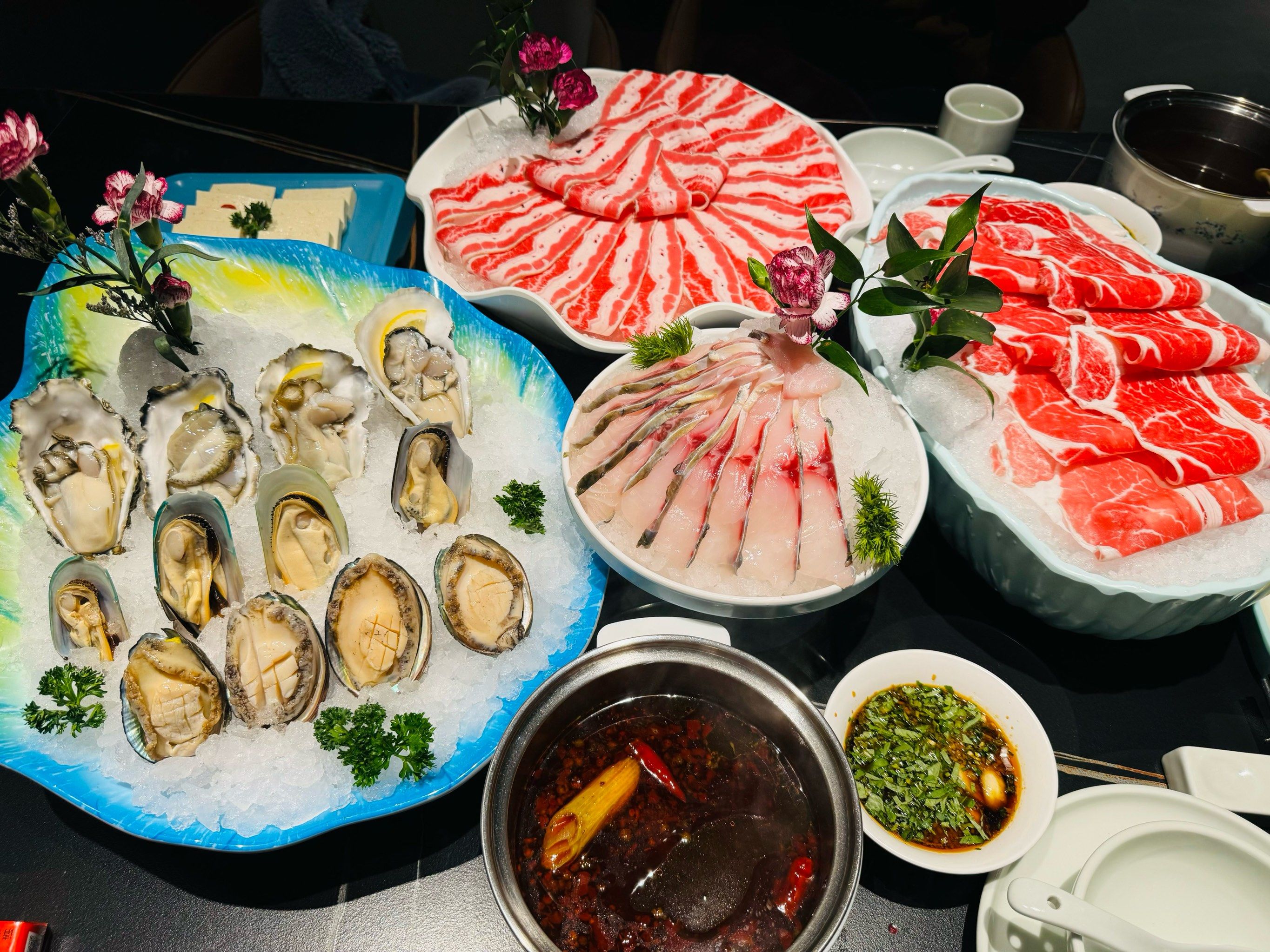 海鲜火锅