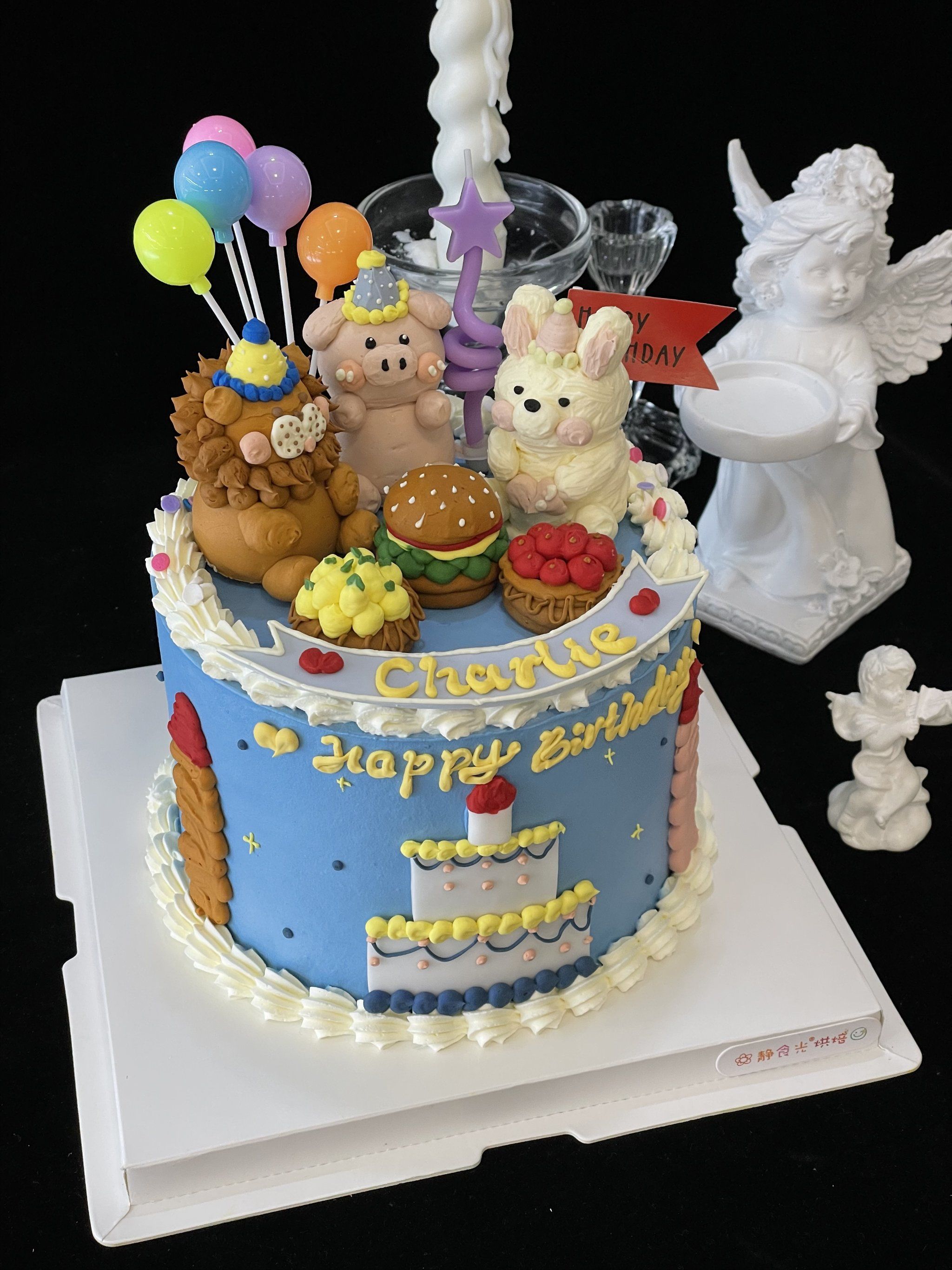 立体动物园蛋糕,萌翻你的味蕾!