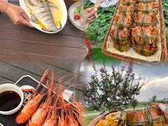 -七的湖·晚芳亭·阳澄湖农家菜·大闸蟹(莲花岛店)