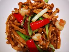 xo酱爆白玉菇虾仁-大树餐厅(万达创始店)
