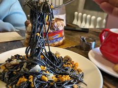 海胆墨鱼汁意面-HIGH FIVE哈福手工汉堡(桂林路店)