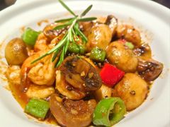白蘑黄油焗大虾-留半山·香港食堂(啦啦宝都店)