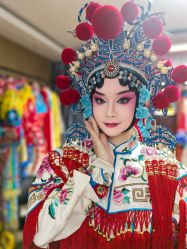 -胭脂猫京剧摄影