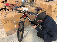 -道路口单车爱瓦士dahon大行