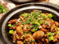 肉酱鲜蘑菇-蜀宴小调·精致家常菜(科华店)