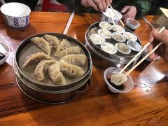 蒸饺-十里铺铁板鱿鱼