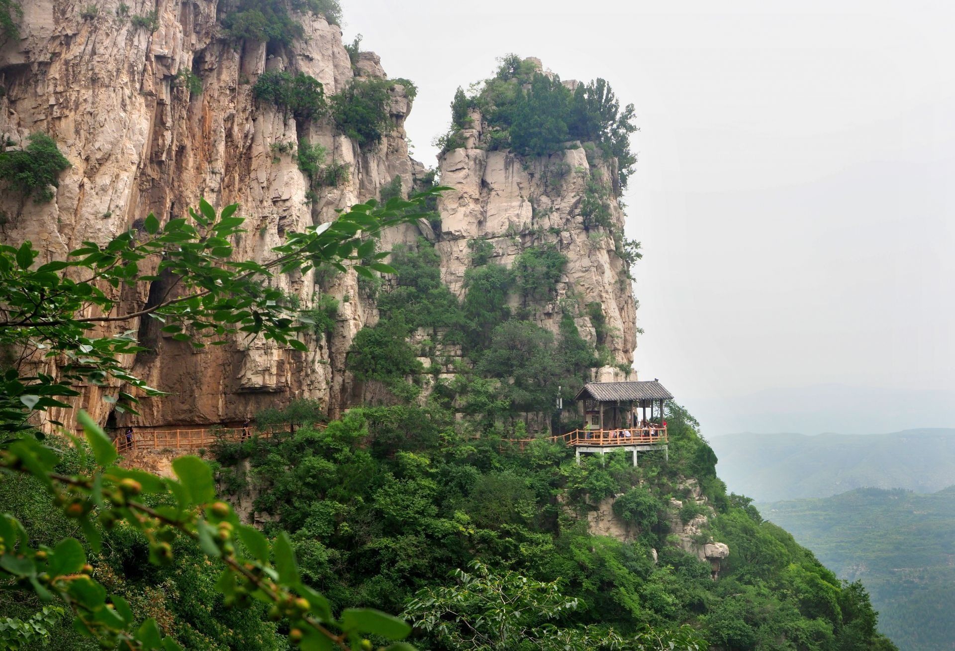 天天领红包 淄博淄川马鞍山风景区,风景