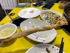童年鸡肉串-老红桥炸灌肠牛肚锅烧烤(定福庄店)