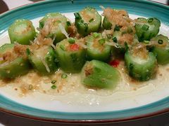 银鱼仔蒸丝瓜-大榕树下顺德菜(融创茂店)