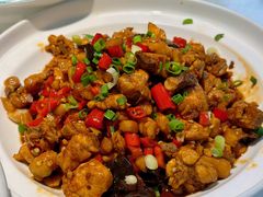 茶油王炒土鸡-湘当有饭剁椒鱼头(昆山招商花园城店)