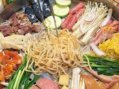 -陈叉子钢盆烤肉(中原万达店)