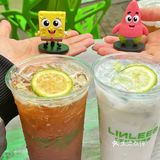 救命！我竟然为了海绵宝宝买柠檬茶🧽🥤

