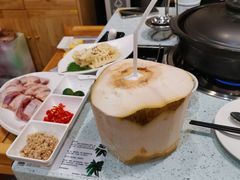 -烹然四季椰子鸡火锅(团结湖总店)