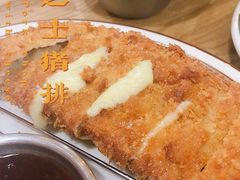 芝士猪排套餐-犀牛家猪排