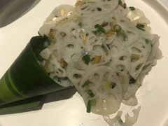 葱香马踏湖藕片-老船夫婚宴婚庆会馆(延吉路店)
