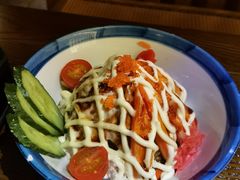 赤焰帝黄蟹腿金枪鱼盖饭-二丁目食堂(铁西星摩尔店)