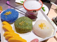 三色香芒糯米飯-新越盏·东南亚料理(捷登都会店)