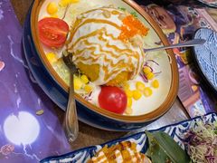 炸温泉蛋土豆泥沙律-仙隐小鹿中華の日料(正弘城店)