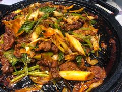 贝勒爷炒烤羊肉-味+新京宴·烤鸭·北京菜(创意谷店)