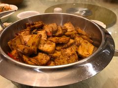 干锅千页豆腐-黄家饺子东北特色菜馆(湖滨商业街店)