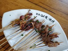 -路边摊小炉子烧烤