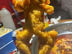 蛋黄牛蛙-老天桥蛙炉火锅(姑苏总店)