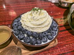 蓝莓牛奶冰-沙胆彪炭炉牛杂煲(上海日月光广场店)