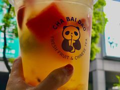 超级杯水果茶-茶百道(天一广场店)