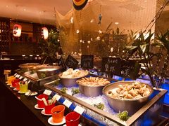 自助取餐区-宁波逸东豪生大酒店·豪生咖啡厅