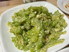 咸蛋炒苦瓜-台北楚楚园馅饼粥(虹桥南丰城店)