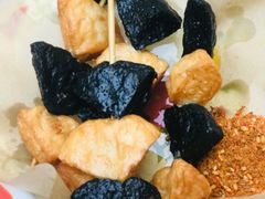 香烤墨鱼饼-沙胆彪炭炉牛杂煲(成都玉林店)
