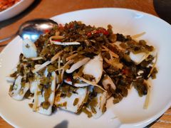 雪里蕻炒墨鱼-宁波柏悦酒店·钱湖渔港