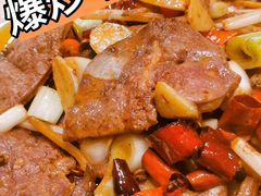 爆炒羊肝-菌海森林·非遗野生菌火锅(西山区滇池路摩根道店)