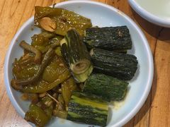 虎皮椒酱豆角-古觉面片(科技路天朗蓝湖树店)