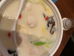 无油鱼汤腐竹煮时蔬-大树餐厅(益田假日店)