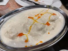 白咖喱无骨鸡块配腰果酱-克比叔叔印度餐厅Kebabs on the Grille(人民广场店)