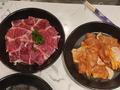 烤雪花牛板腱（大份）-花味烤肉·拌饭(庐阳万象汇店)