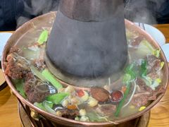 羊蝎子白汤锅底-老北京涮羊肉(航东路店)