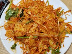 香辣牛板筋-韩麦大冷面(桂花街直营店)