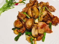 香煎口蘑脆爽肉-周三的情书花园餐厅(江北店)