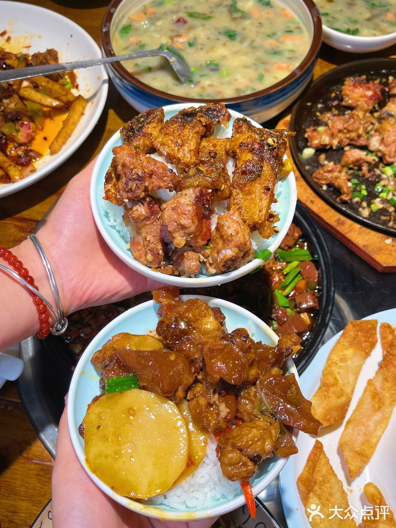 就在时代天街‼️直接狂炫三碗米饭🍚🍚🍚