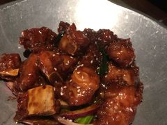 蒜香蜜汁排骨-绿茶餐厅(昌平悦荟店)