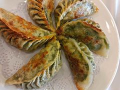 韭菜煎饺3只一份-一品粤珍轩(吴中路店)