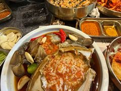 -草家酱蟹炭火烤肉店(珲春南路一店)