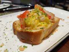 花生酱鳕鱼鸡蛋三明治-上海兴国宾馆香樟园西餐厅