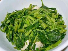 炒空心菜-味上湘菜馆(河马店)