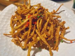 椒盐茶树菇-围炉夜话·潮汕卤水火锅(榕江店)