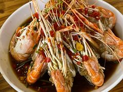 芥末罗氏虾-冶建镜子·中国龙虾王(总店)